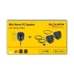 Mini Stereo PC Lautsprecher mit 3.5 mm Klinkenstecker und USB Stromversorgung — Buy in Cyprus with Fast Delivery