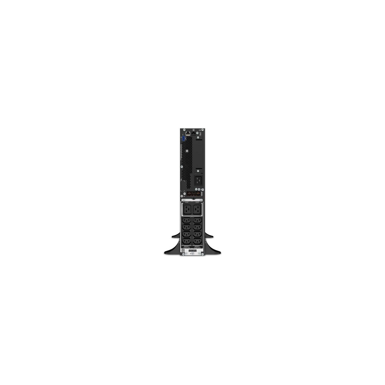 APC Smart-UPS SRT3000XLI - 3000VA/2700W On-Line UPS - Tower, Black, LCD, 10 outlets (8x C13, 2x C19)