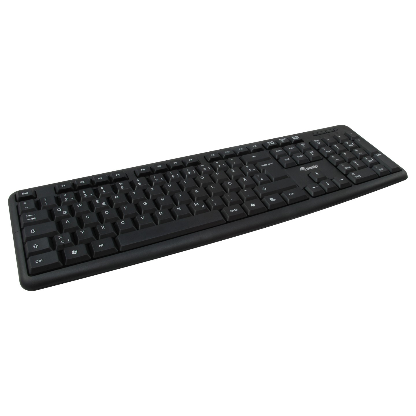 Equip Kabelgebundene Kombi Keyboard+Mouse. schwarz. italieni — Buy in Cyprus with Fast Delivery