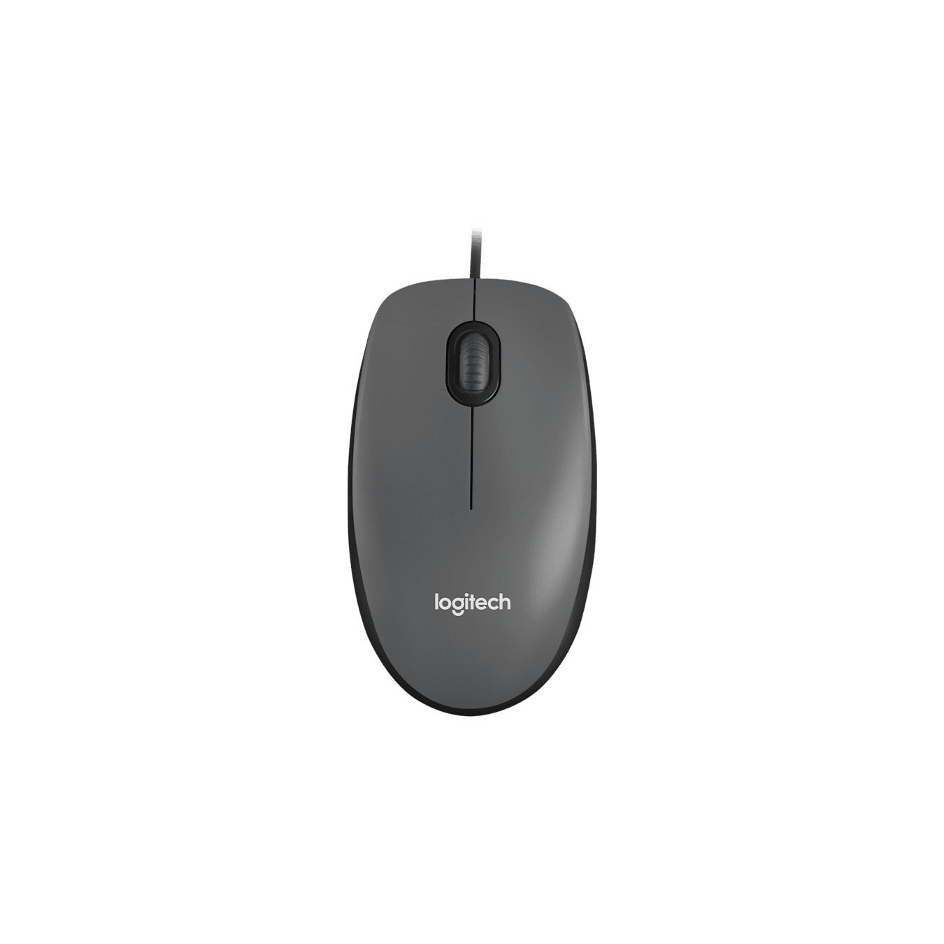 Logitech M90 Wired Optical Mouse - Grey - USB Type-A, 1000 DPI, Ambidextrous — Buy in Cyprus with Fast Delivery