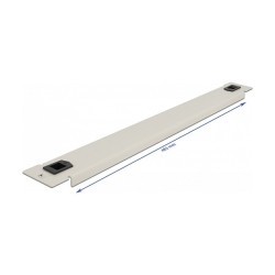 19? Netzwerkschrank Blindabdeckung werkzeugfrei 1 HE grau — Buy in Cyprus with Fast Delivery