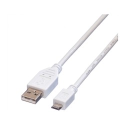 VALUE USB 2.0 Kabel. USB A ST - Micro USB B ST. wei. 0.15 m — Buy in Cyprus with Fast Delivery