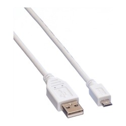 VALUE USB 2.0 Kabel. USB A ST - Micro USB B ST. wei. 0.15 m — Buy in Cyprus with Fast Delivery