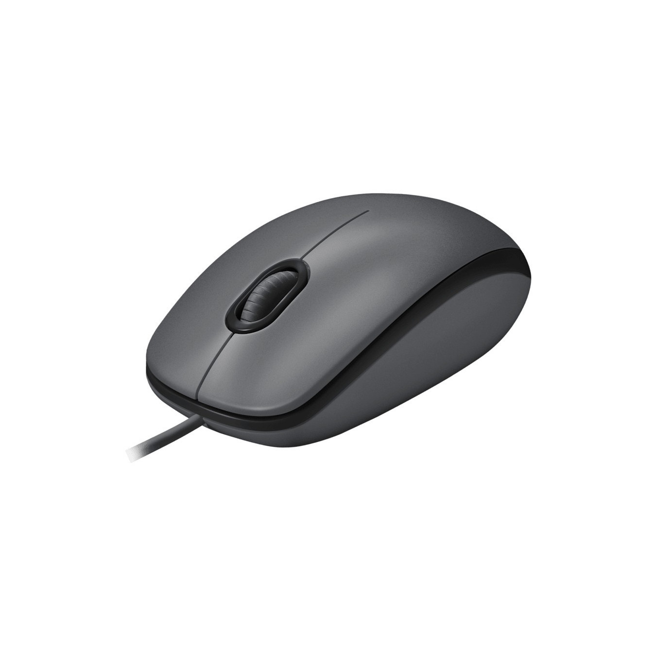 Logitech M90 Wired Optical Mouse - Grey - USB Type-A, 1000 DPI, Ambidextrous — Buy in Cyprus with Fast Delivery