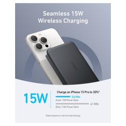 Anker MagGo PowerBank 10.000 mAh Slim magnetic black — Buy in Cyprus with Fast Delivery