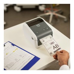 Brother TD-4410D Thermodirekt-Etikettendrucker bis zu 203 dpi. bis zu 203 mm Sek.. USB. Seriell