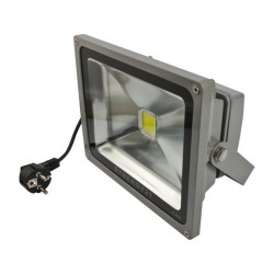 Synergy 21 LED Spot Outdoor Baustrahler 50W graues Gehäuse - warmweiß V2 — Buy in Cyprus with Fast Delivery