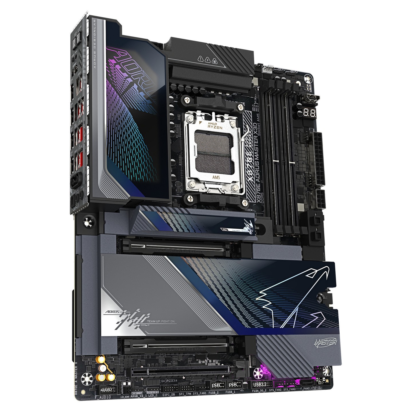Gigabyte X870E AORUS MASTER X3D (AM5) (D) — Buy in Cyprus with Fast Delivery