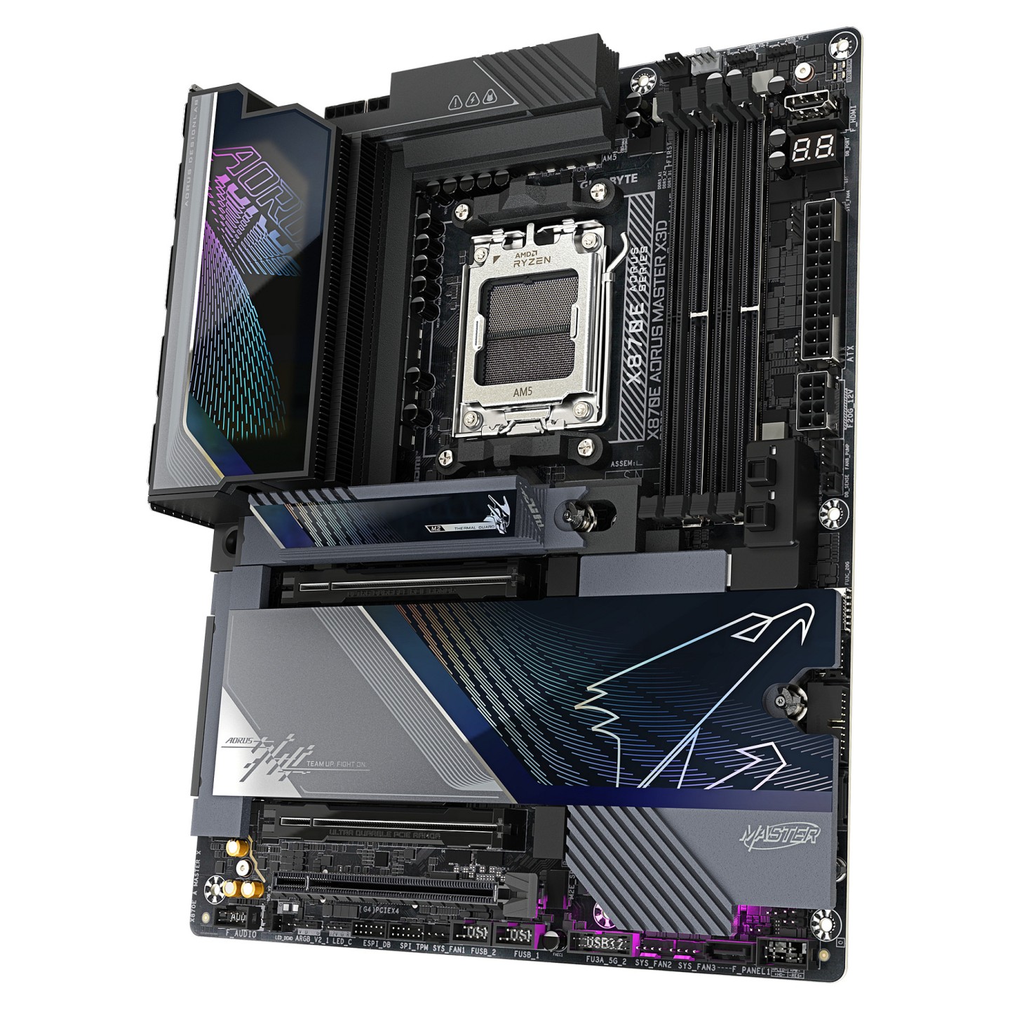 Gigabyte X870E AORUS MASTER X3D (AM5) (D) — Buy in Cyprus with Fast Delivery