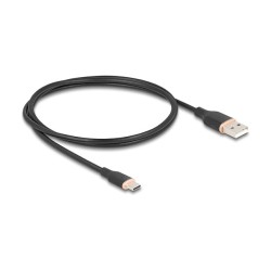 DELOCK USB 2.0 Kabel USB Typ-A St to USB Typ-C St 1m schwarz — Buy in Cyprus with Fast Delivery