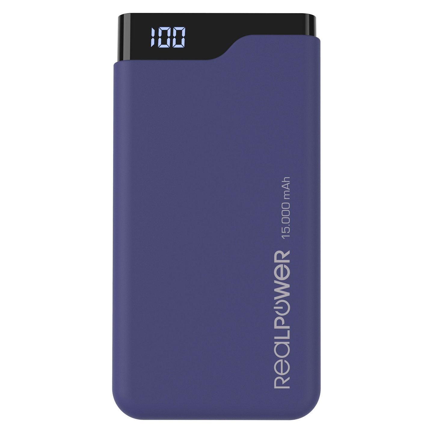 RealPower Powerbank PB-15000C Navy Blue 15.000mAh — Buy in Cyprus with Fast Delivery