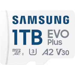 Buy Samsung EVO Plus microSDXC 1TB - MB-MC1T0S - UHS-I U3 V30 A2, 160 MB/s, Blue... in Cyprus, Nicosia, Limassol, Larnaka, Pafos