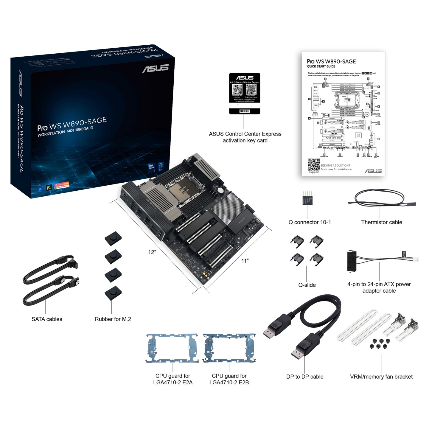 PRO WS W890E-SAGE (INTEL.4710.DDR5.EBB) — Buy in Cyprus with Fast Delivery