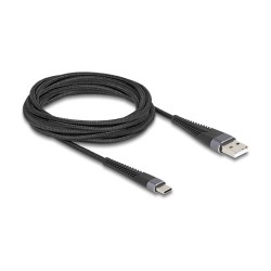 DELOCK USB 2.0 Kabel USB Typ-A St to USB Typ-C St 3m — Buy in Cyprus with Fast Delivery