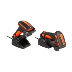 Industrie Barcode Scanner 1D und 2D für 2.4 GHz oder Bluetooth mit induktiver Ladestation — Buy in Cyprus with Fast Delivery