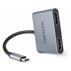 D Dicota USB-C Portable 4-in1 Docking Station 4K HDMI PD 100W — Buy in Cyprus with Fast Delivery