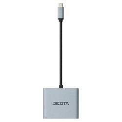 D Dicota USB-C Portable 4-in1 Docking Station 4K HDMI PD 100W — Buy in Cyprus with Fast Delivery