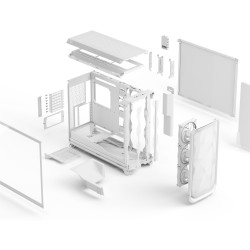 Fractal Meshify 3 XL Ambience Pro RGB White TG E-ATX Full Tower Case (Boxed) — Buy in Cyprus with Fast Delivery