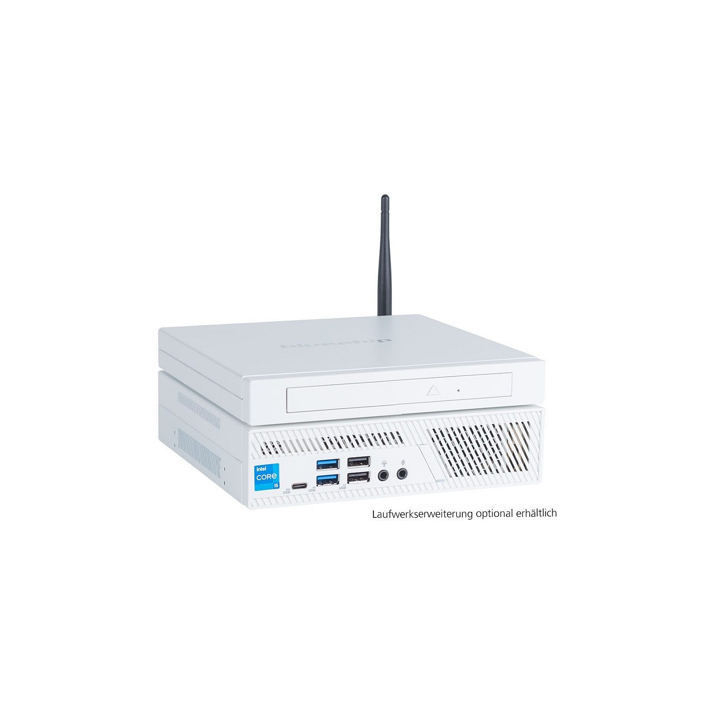 bluechip BUSINESSline S3159 white i5 14400 W11Pro 8GB 500GB SSD. Intel® Wi-Fi 6E AX211. Bluetooth 5.3