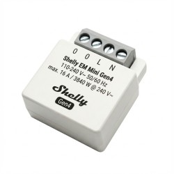 Shelly Relais 'EM Mini Gen4' max 8A 1 Kanal WLAN Matter Zigbee Bluetooth — Buy in Cyprus with Fast Delivery
