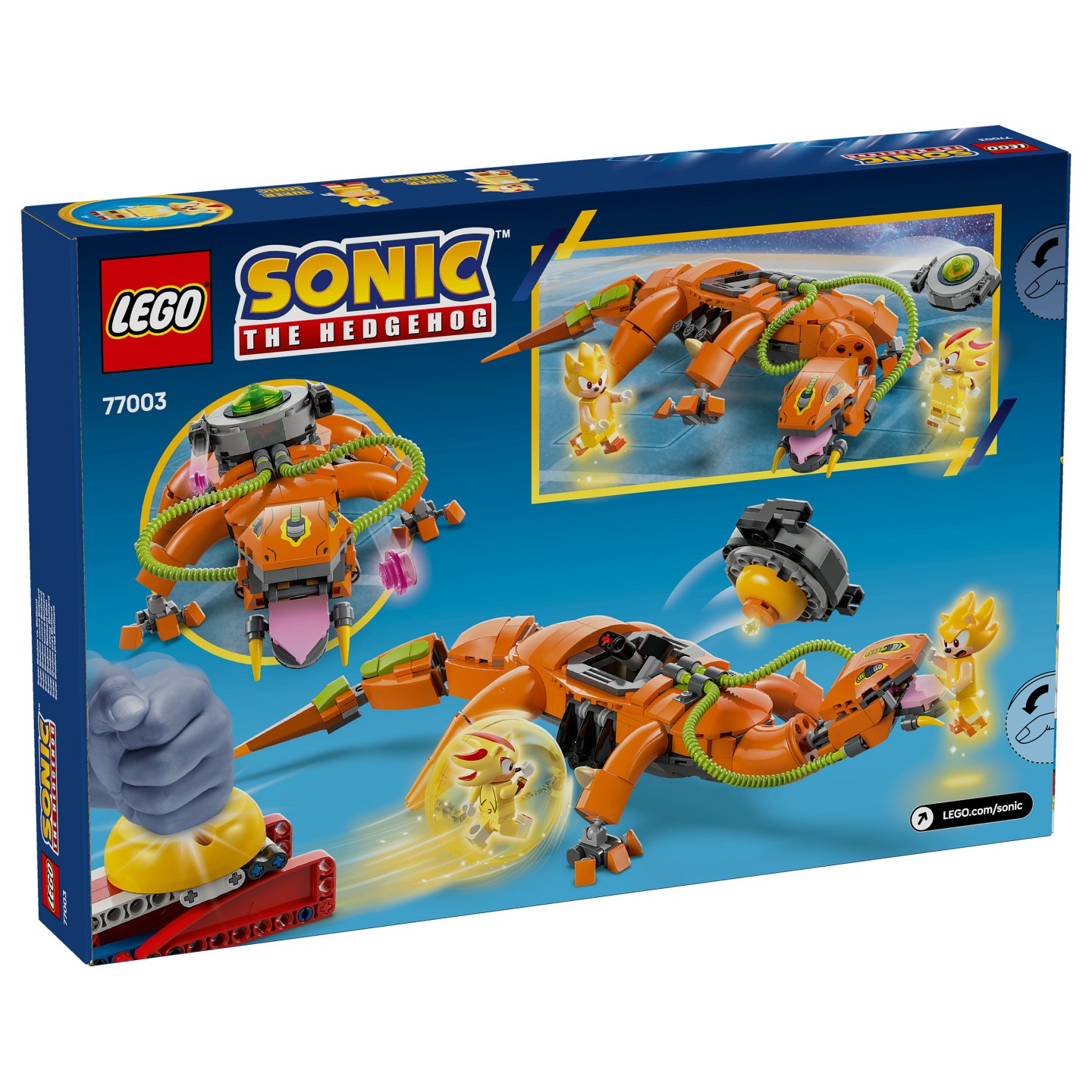 LEGO 77003 Sonic the Hedgehog Super Shadow vs. Biolizard — Buy in Cyprus with Fast Delivery