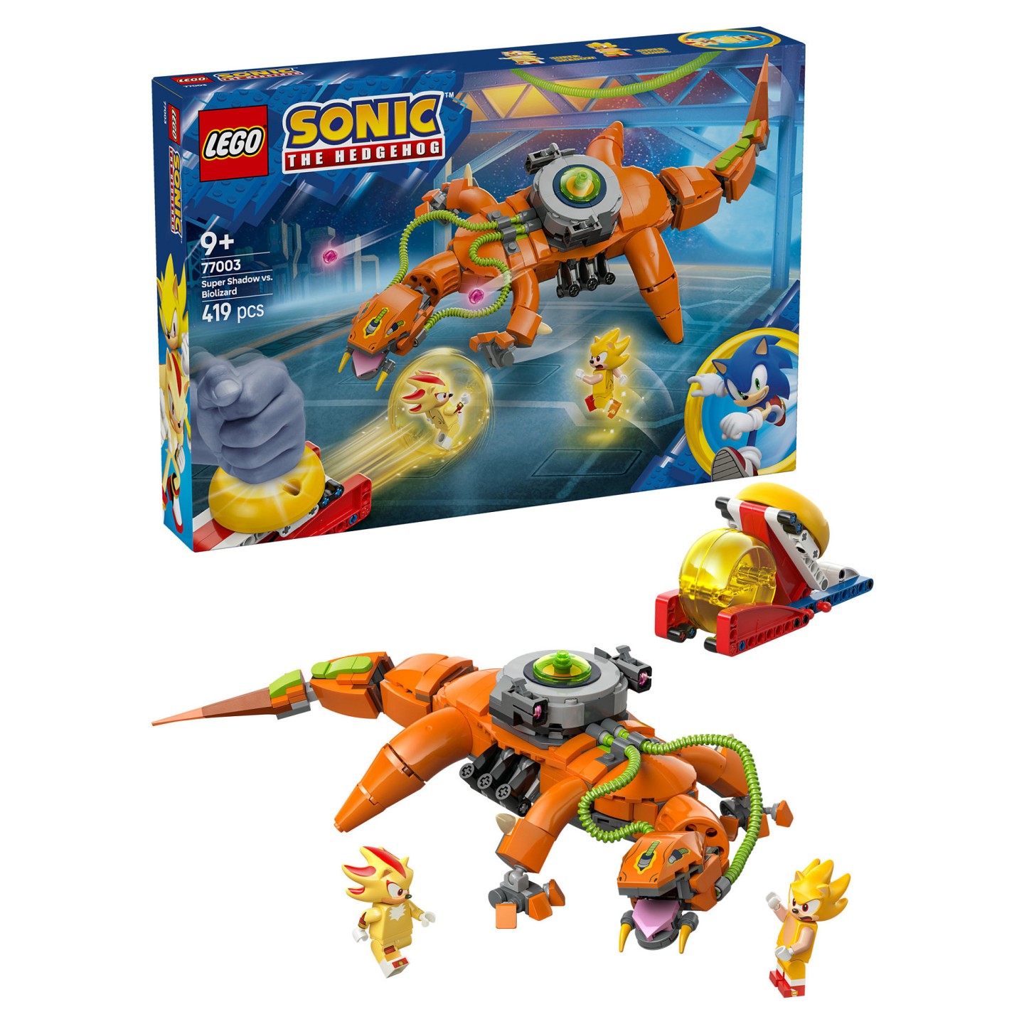 LEGO 77003 Sonic the Hedgehog Super Shadow vs. Biolizard — Buy in Cyprus with Fast Delivery