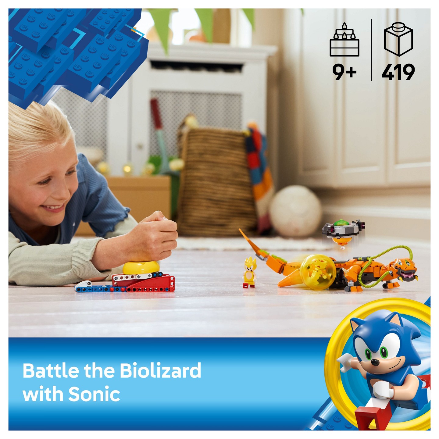 LEGO 77003 Sonic the Hedgehog Super Shadow vs. Biolizard — Buy in Cyprus with Fast Delivery