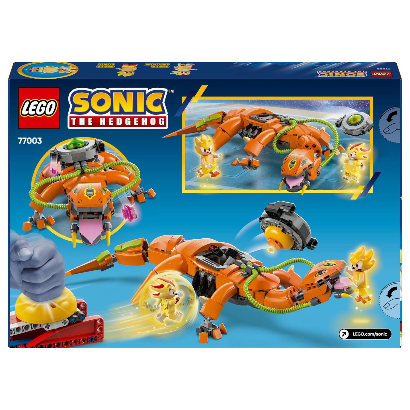 LEGO 77003 Sonic the Hedgehog Super Shadow vs. Biolizard — Buy in Cyprus with Fast Delivery