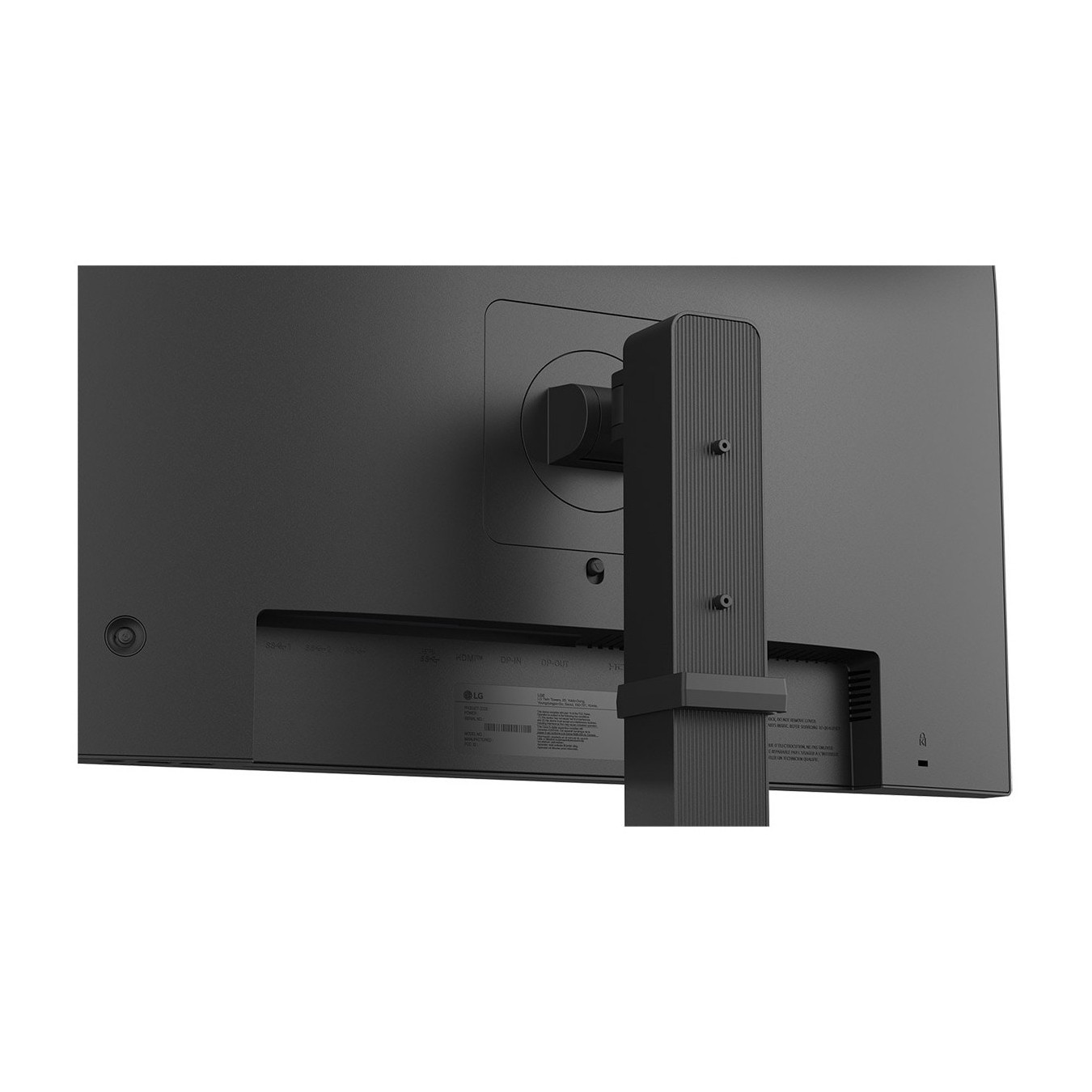 LG 24BA650-B - 23.8" FHD IPS Monitor 100Hz - USB-C 65W, DP 1.4, HDMI 2.0, Speakers, Pivot, Black