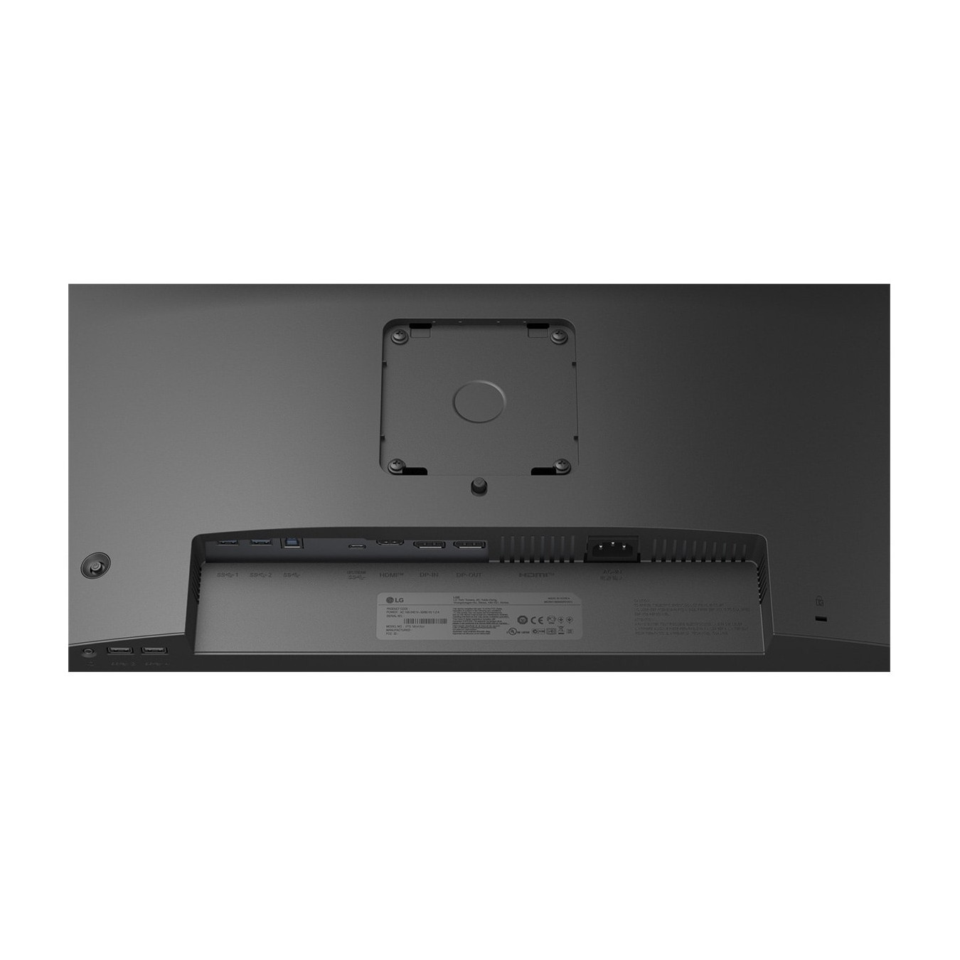 LG 24BA650-B - 23.8" FHD IPS Monitor 100Hz - USB-C 65W, DP 1.4, HDMI 2.0, Speakers, Pivot, Black