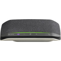 Poly Sync 10 Conference Speakerphone - Silver - USB-A & USB-C, Microsoft Teams Certified — Buy in Cyprus with Fast Delivery