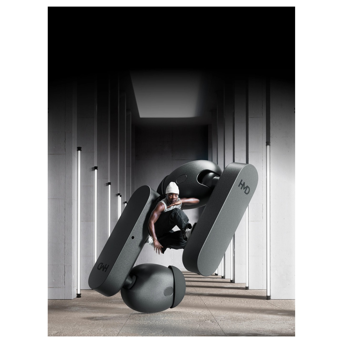 HMD Amped Buds black — Buy in Cyprus with Fast Delivery