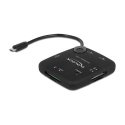Micro USB OTG Card Reader + 3 Port USB Hub — Buy in Cyprus with Fast Delivery