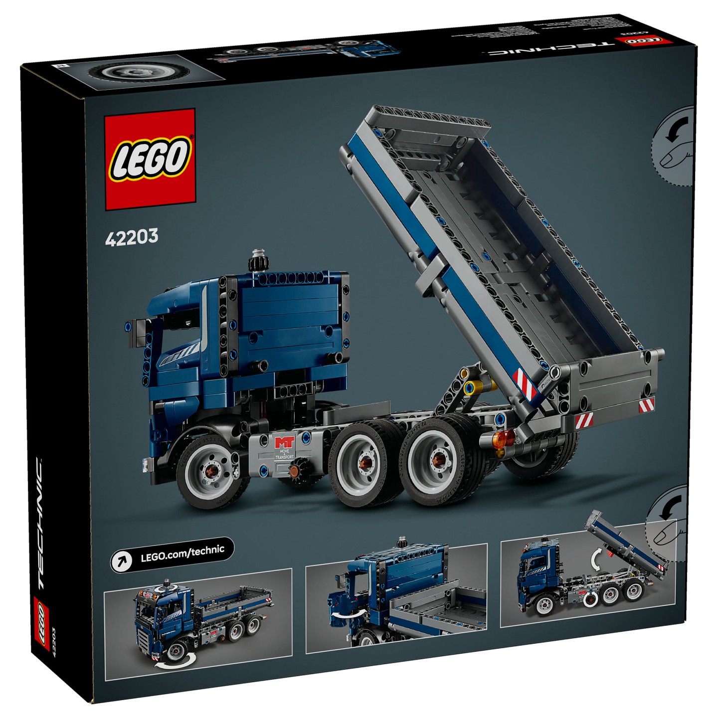 LEGO Technic Kipplaster 42203 — Buy in Cyprus with Fast Delivery