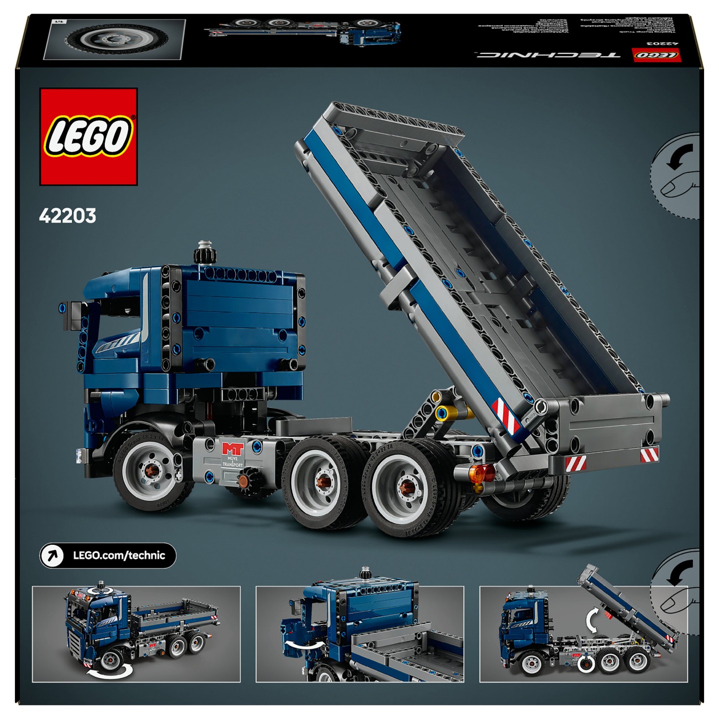 LEGO Technic Kipplaster 42203 — Buy in Cyprus with Fast Delivery