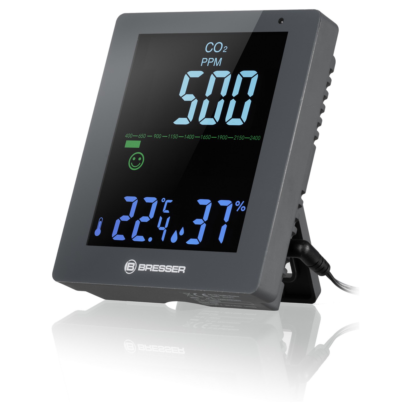 Bresser CO Luftqualittsmonitor grau — Buy in Cyprus with Fast Delivery