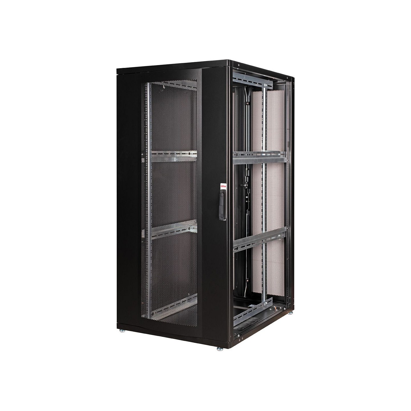 ROLINE 19-Zoll Serverschrank Pro 36 HE. 800x1000 BxT schwarz — Buy in Cyprus with Fast Delivery