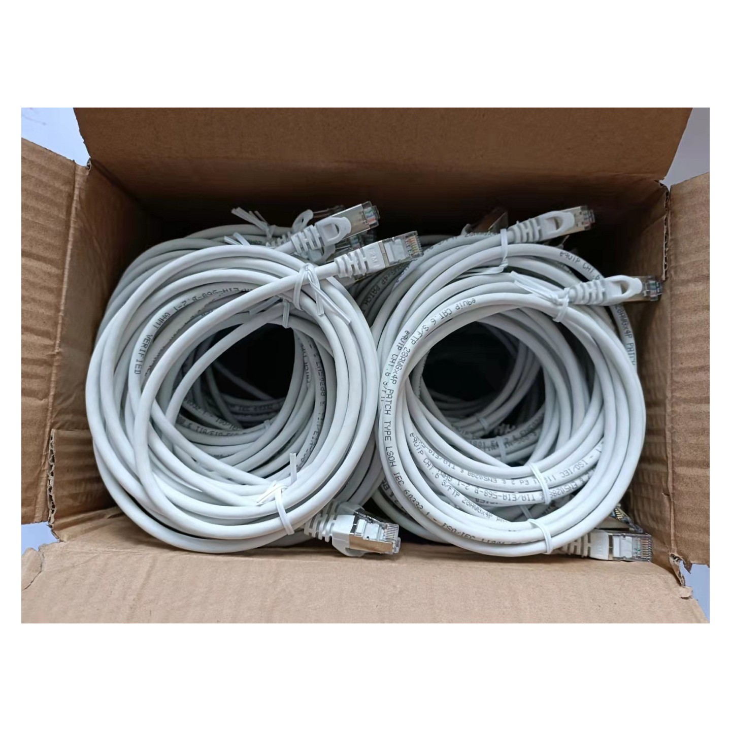 Equip Patchkabel Cat6 34x set S FTP 2xRJ05 2.00m ws LSZH — Buy in Cyprus with Fast Delivery