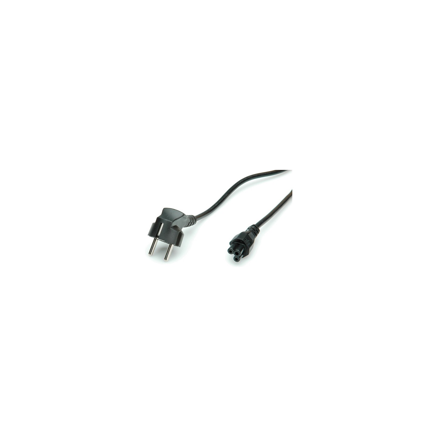 VALUE Netzkabel 3pol. Notebook-Buchse schwarz 1.8m — Buy in Cyprus with Fast Delivery