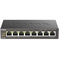 Buy D-Link DGS-1008P - 8-Port Gigabit PoE+ Unmanaged Switch - Black Metal Deskto... in Cyprus, Nicosia, Limassol, Larnaka, Pafos
