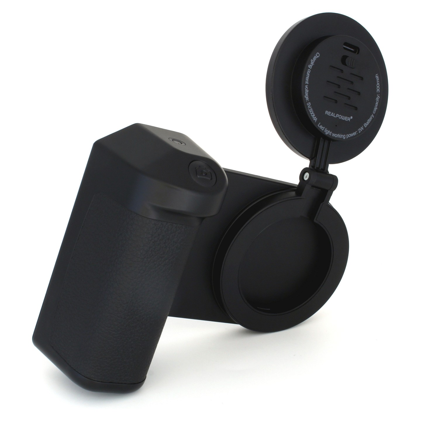 RealPower Selfie MagFree.Selfieholder.4.800mAh.Selfie Light — Buy in Cyprus with Fast Delivery