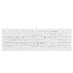 Cherry AK-C8100F-U1-W FR - wischdesinfizierbar - weiß - französisch — Buy in Cyprus with Fast Delivery