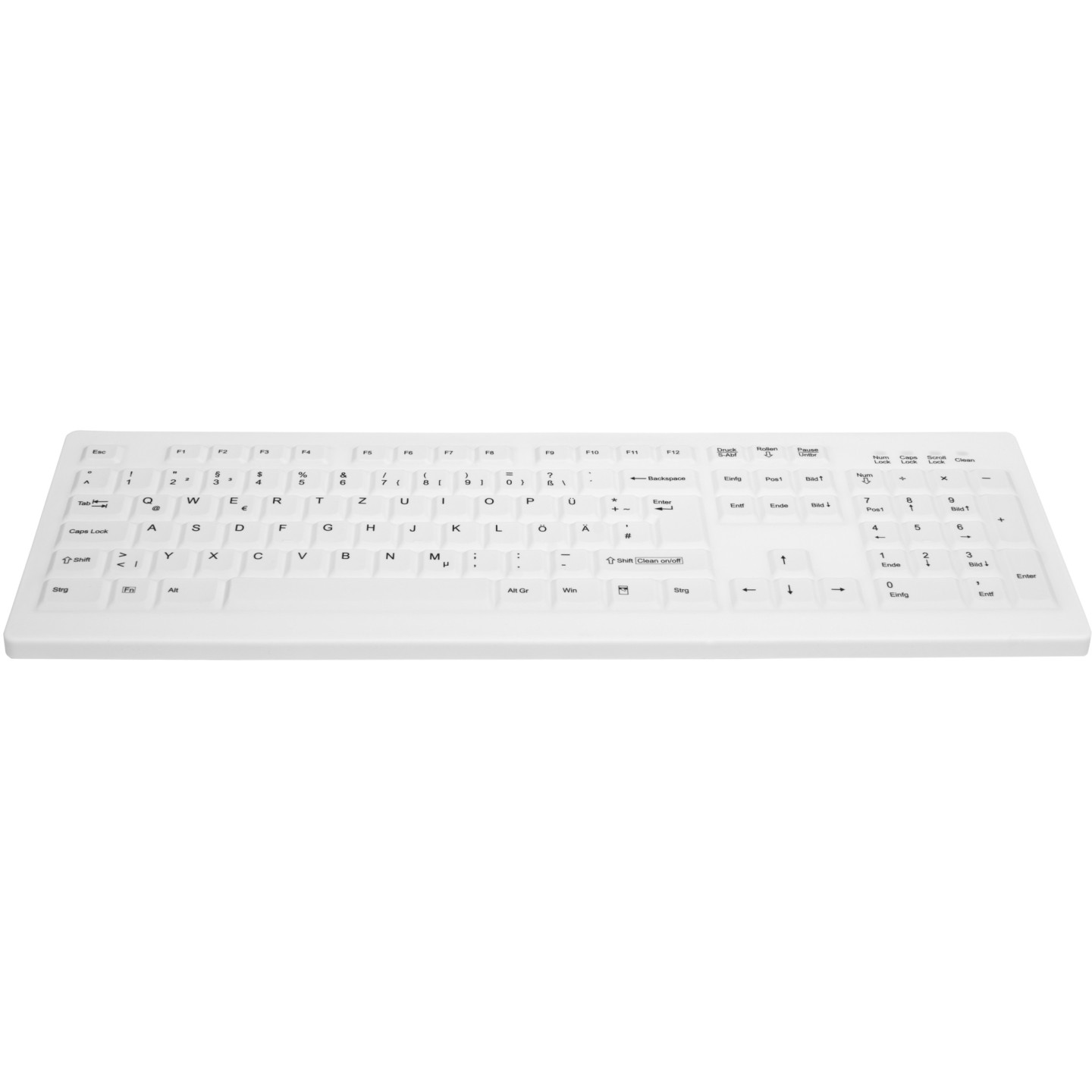 Cherry AK-C8100F-U1-W FR - wischdesinfizierbar - weiß - französisch — Buy in Cyprus with Fast Delivery