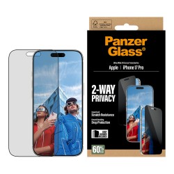 PanzerGlass 2-Way Privacy Schutzglas iPhone 17 Pro UWF — Buy in Cyprus with Fast Delivery