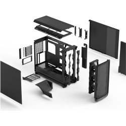Fractal Meshify 3 XL Black Steel Full-Tower E-ATX PC Case 512mm GPU (Boxed) — Buy in Cyprus with Fast Delivery