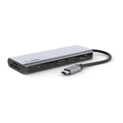 Belkin USB-C 7-in-1 Multiport Adapter. Grau — Buy in Cyprus with Fast Delivery