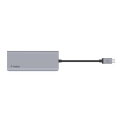 Belkin USB-C 7-in-1 Multiport Adapter. Grau — Buy in Cyprus with Fast Delivery