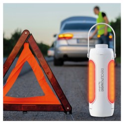 RealPower LED Outdoor Light 190.solar.weiss.6.000 mAh — Buy in Cyprus with Fast Delivery