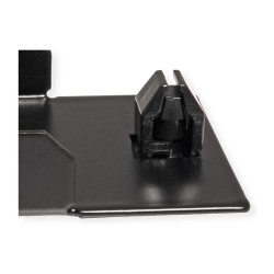 19-Zoll-Blindplatte Snap-in. 1 HE. schwarz — Buy in Cyprus with Fast Delivery