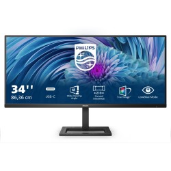 Buy Philips E-Line 346E2LAE/00 - 34" UWQHD (3440x1440) 21:9 VA, 100Hz, 1/4ms, US... in Cyprus, Nicosia, Limassol, Larnaka, Pafos